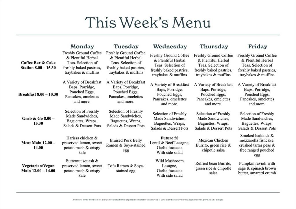 Menu wk 2010