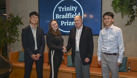 Meet the winners of the 2024/25 Trinity Bradfield Prize